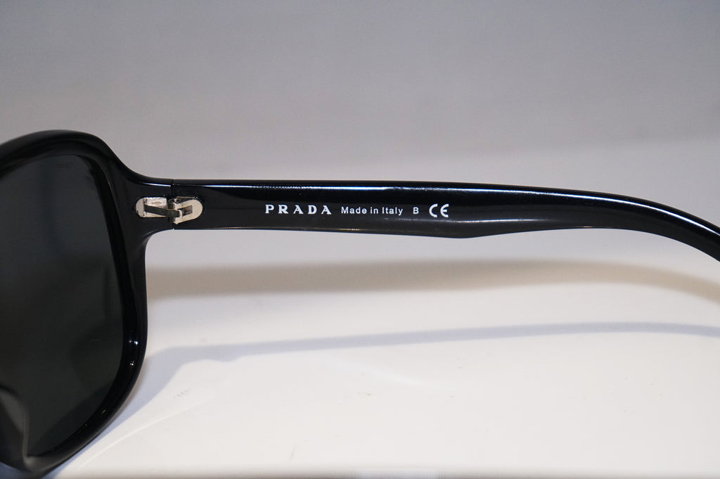 PRADA Womens Designer Studded Sunglasses Black Oversized SPR 01M 1AB-1A1 15578