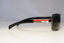 PRADA Mens Polarized Designer Sunglasses Black Rectangle SPS 54I 5AV-5Z1 20859