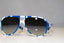 DOLCE & GABANNA Mens Designer Sunglasses Blue Aviator D&G 4182 2720/8G 17631