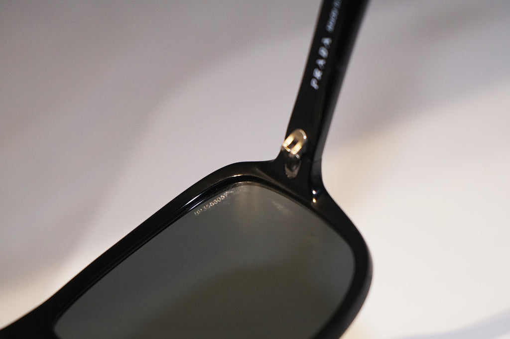 PRADA Womens Designer Studded Sunglasses Black Oversized SPR 01M 1AB-1A1 15578