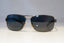 PRADA Mens Polarized Designer Sunglasses Black Rectangle SPS 54I 5AV-5Z1 20859