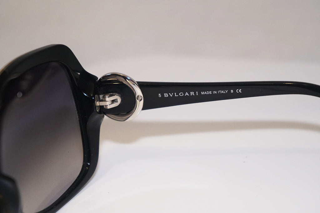 BVLGARI New Womens Designer Sunglasses Black Square 8035 5028/8G 16363