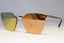 PRADA Womens Polarized Mirror Sunglasses Gold CINEMA SPR 68T ZVN-5N2 20844