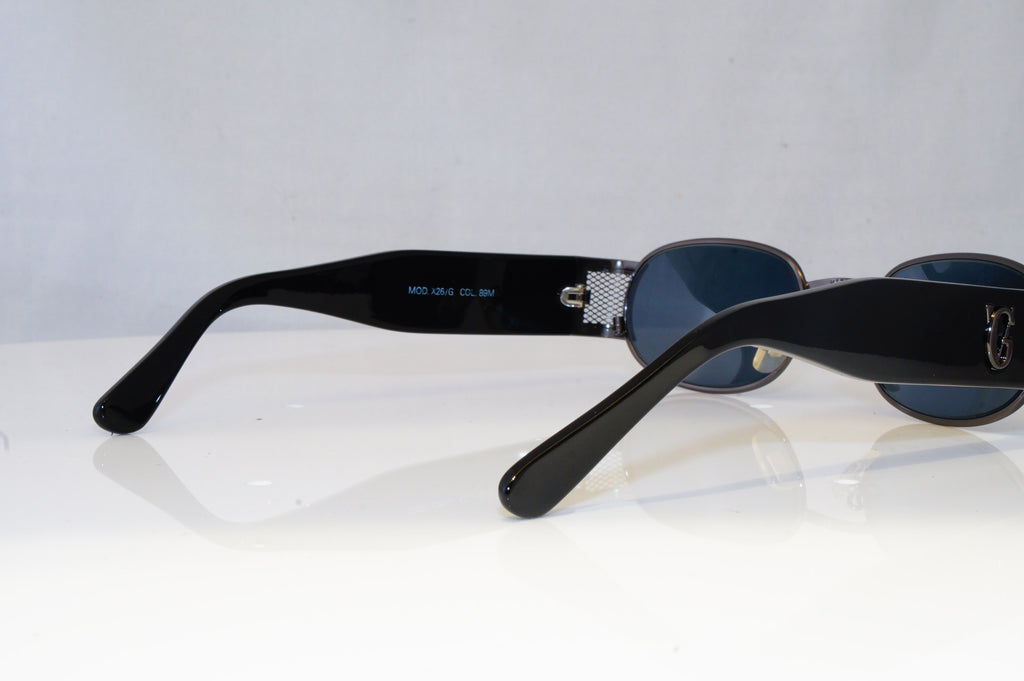 GIANNI VERSACE Mens Vintage 1990 Designer Sunglasses Black X26 89M 19968