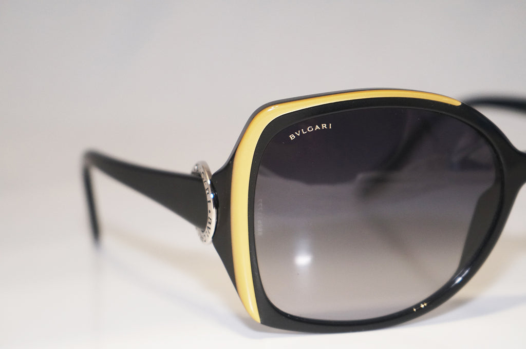 BVLGARI New Womens Designer Sunglasses Black Square 8035 5028/8G 16363