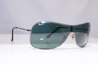 RAY-BAN Mens Designer Sunglasses Silver Shield RB 3211 004/71 18773