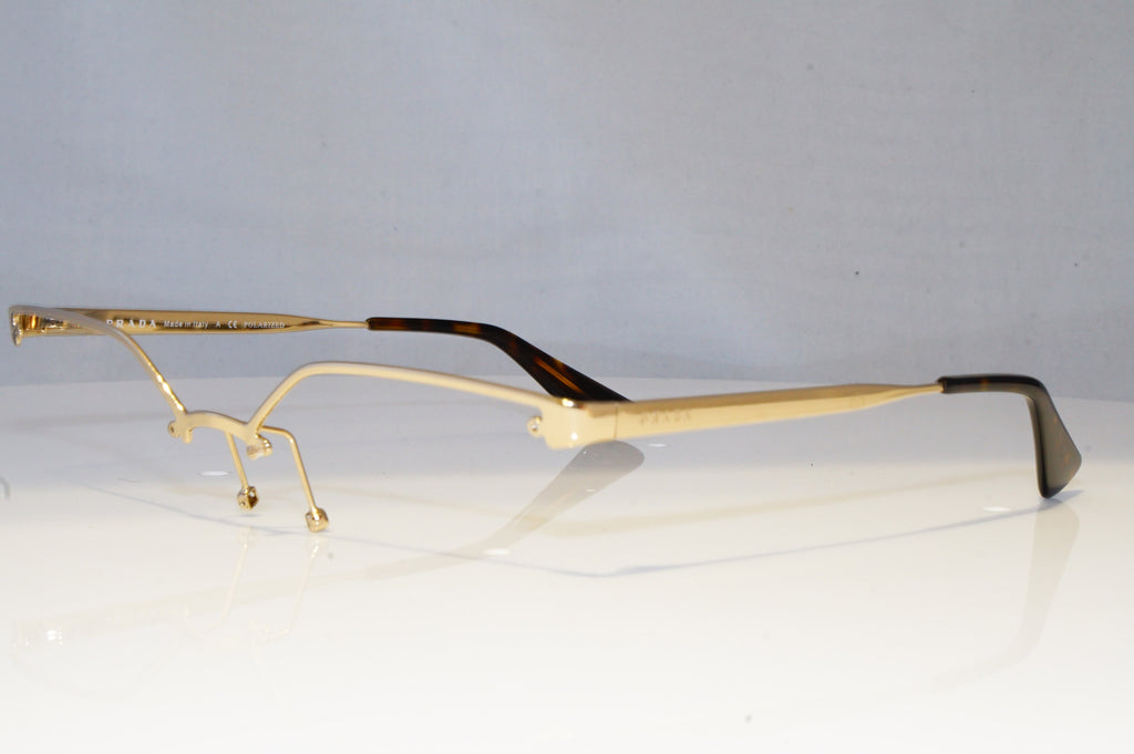 PRADA Womens Designer Sunglasses Gold Butterfly FRAME ONLY SPR 68T ZVN-5N2 20843