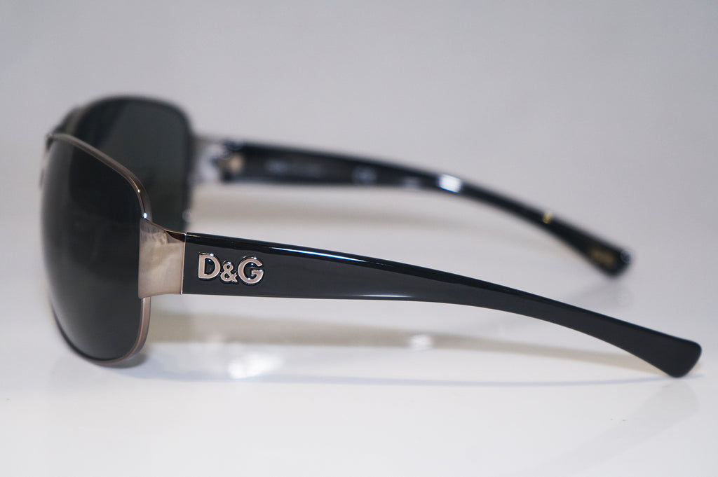 DOLCE & GABBANA Mens Designer Sunglasses Black Aviator D&G 6056 079/87 16306