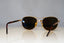GIORGIO ARMANI Mens Vintage 1990 Designer Sunglasses Gold Aviator 644 904 17635