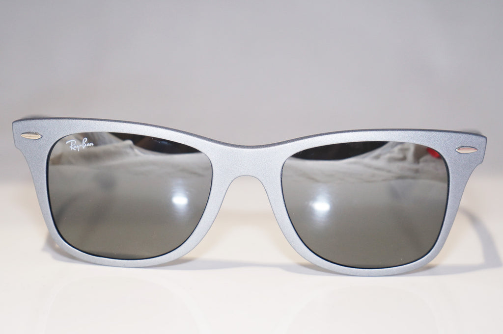 RAY-BAN New Mens Designer Mirror Sunglasses Silver Liteforce RB 4195 6017 15600