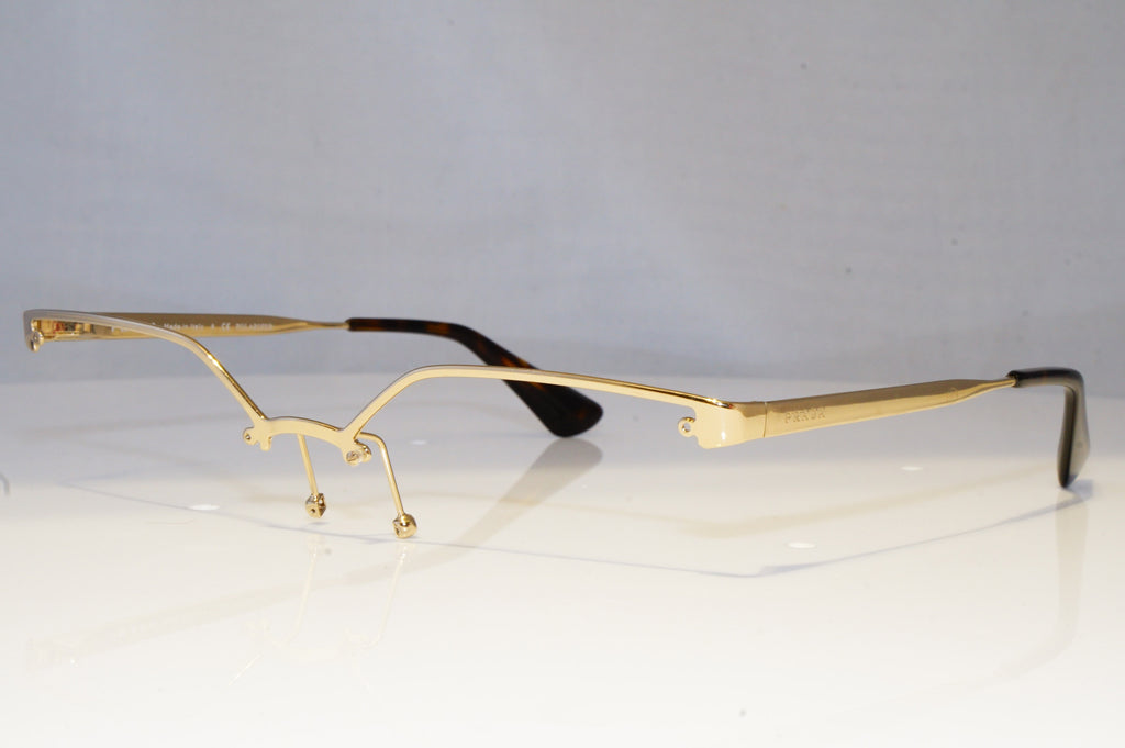 PRADA Womens Designer Sunglasses Gold Butterfly FRAME ONLY SPR 68T ZVN-5N2 20843