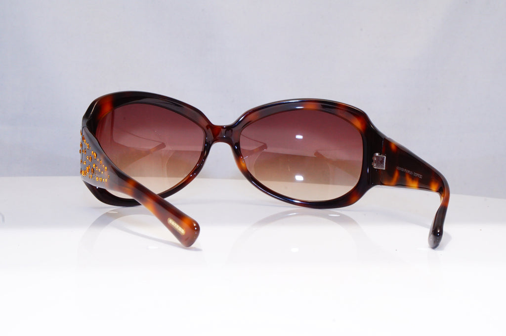 OLIVER PEOPLES Womens Diamante Designer Sunglasses Brown Butterfly Isis DM 18768