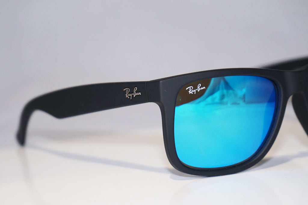 RAY-BAN New Mens Designer Mirror Sunglasses Black Justin RB 4165 622/55 15598