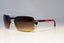 PRADA Mens Designer Sunglasses Brown Rectangle SPS 50N 5AV-6S1 20838