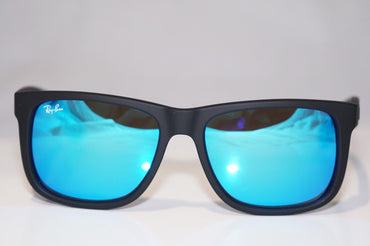 RAY-BAN New Mens Designer Mirror Sunglasses Black Justin RB 4165 622/55 15598