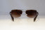 PRADA Mens Designer Sunglasses Brown Rectangle SPS 50N 5AV-6S1 20838