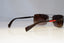 PRADA Mens Designer Sunglasses Brown Rectangle SPS 50N 5AV-6S1 20838