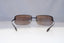 DOLCE & GABBANA Mens Vintage 1990 Sunglasses Brown Rectangle D&G 2121 D41 22141