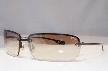 DOLCE & GABBANA Mens Vintage 1990 Sunglasses Brown Rectangle D&G 2121 D41 22141