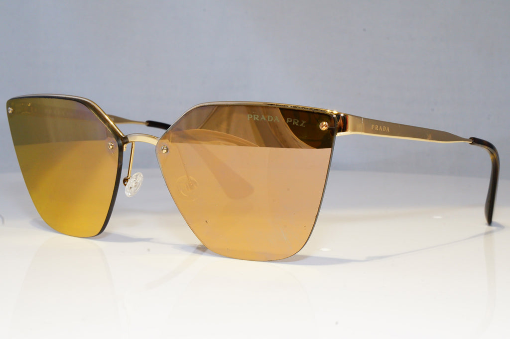 PRADA Mens Designer Sunglasses Black Rectangle SPS 50N 1BO-1A1 20841