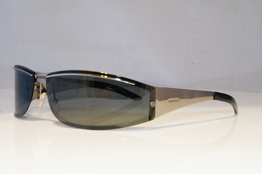 GUCCI Mens Polarized Vintage Designer Sunglasses Silver GG 1727 6LB 20468
