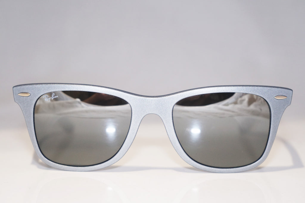 RAY-BAN New Mens Designer Mirror Sunglasses Silver Liteforce RB 4195 6017 15599