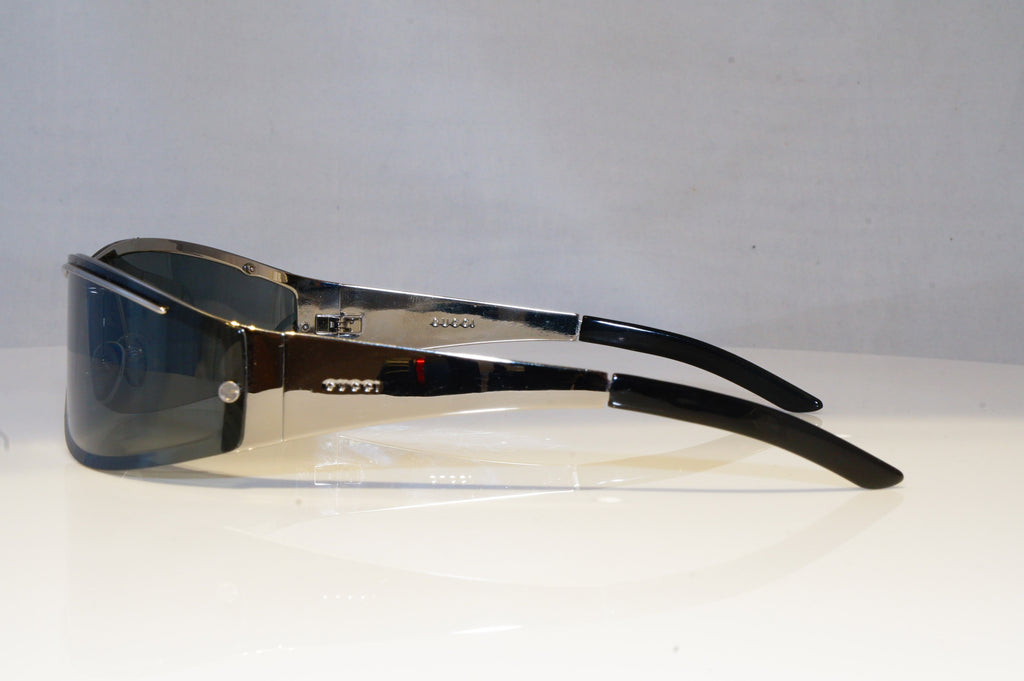GUCCI Mens Polarized Vintage Designer Sunglasses Silver GG 1727 6LB 20468