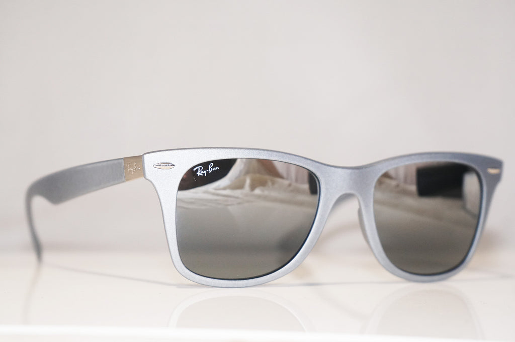 RAY-BAN New Mens Designer Mirror Sunglasses Silver Liteforce RB 4195 6017 15599