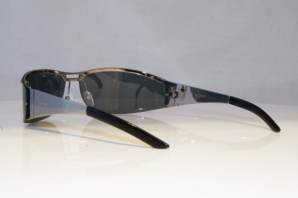 GUCCI Mens Polarized Vintage Designer Sunglasses Silver GG 1727 6LB 20468