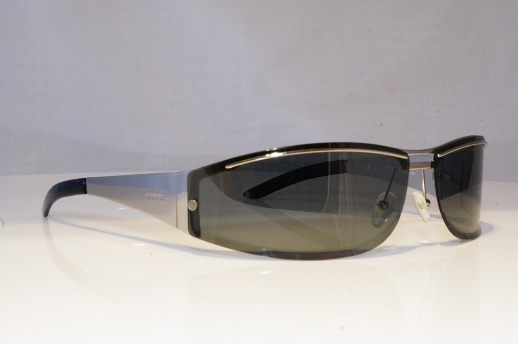GUCCI Mens Polarized Vintage Designer Sunglasses Silver GG 1727 6LB 20468