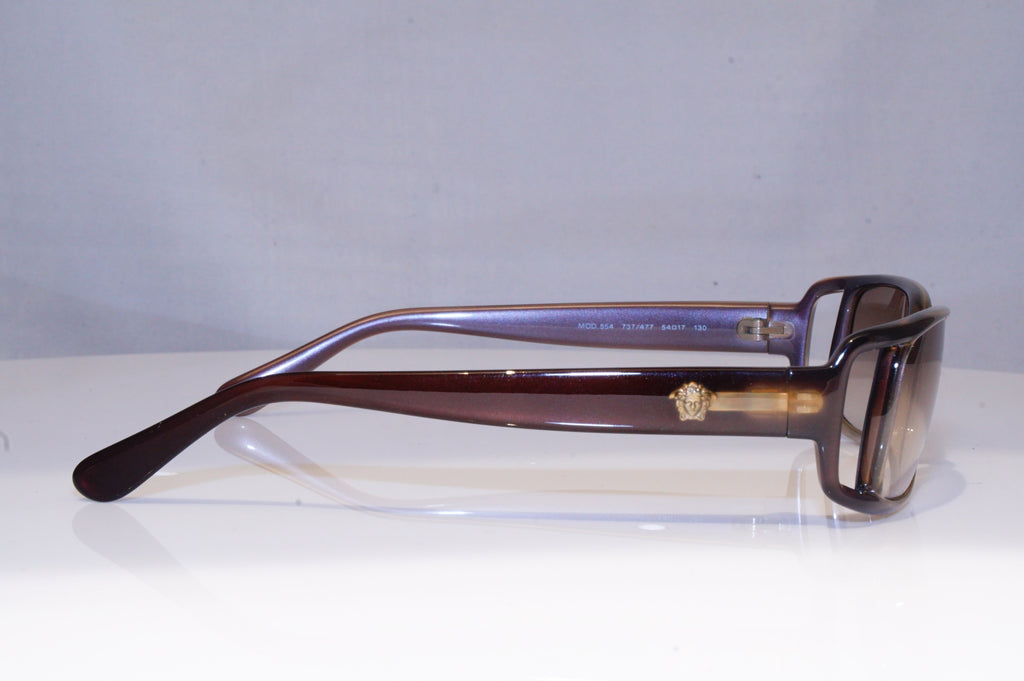 VERSACE Mens Womens Vintage Designer Sunglasses Brown MEDUSA MOD 554 19837