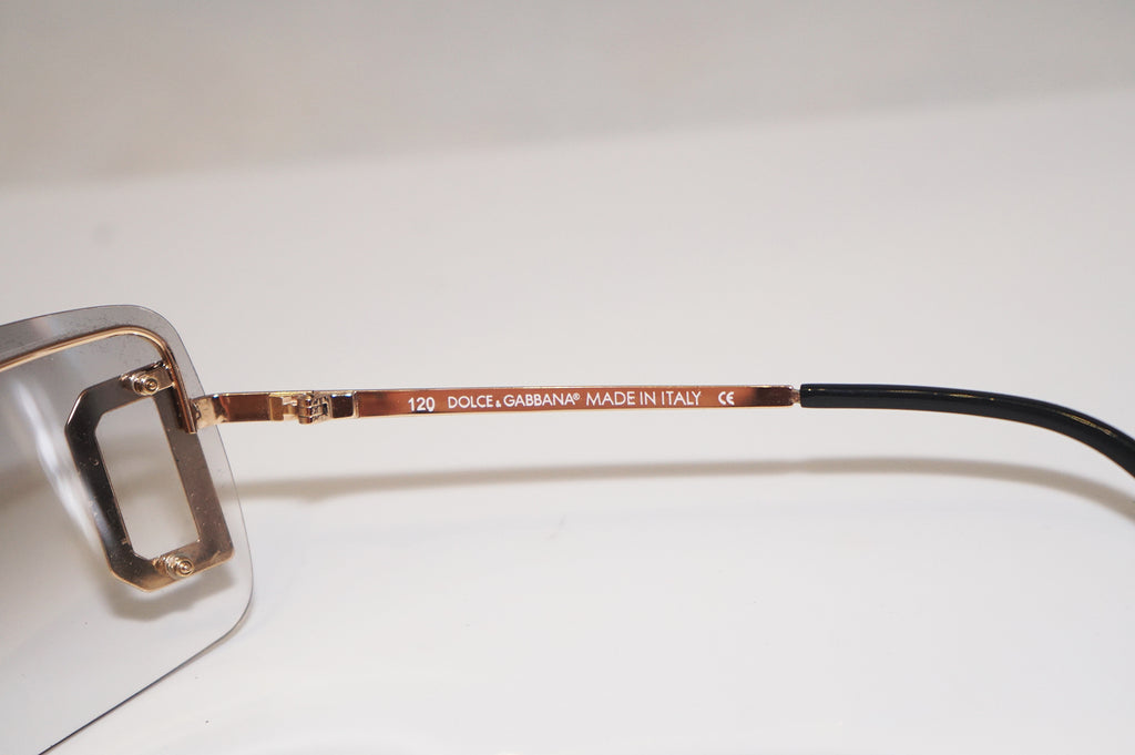 DOLCE & GABBANA Womens Designer Sunglasses Gold Oversized DG 400S 228 16265