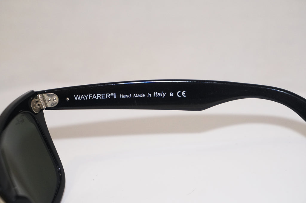 RAY-BAN Mens Unisex Designer Sunglasses Black Wayfarer RB 2143 1027 16072