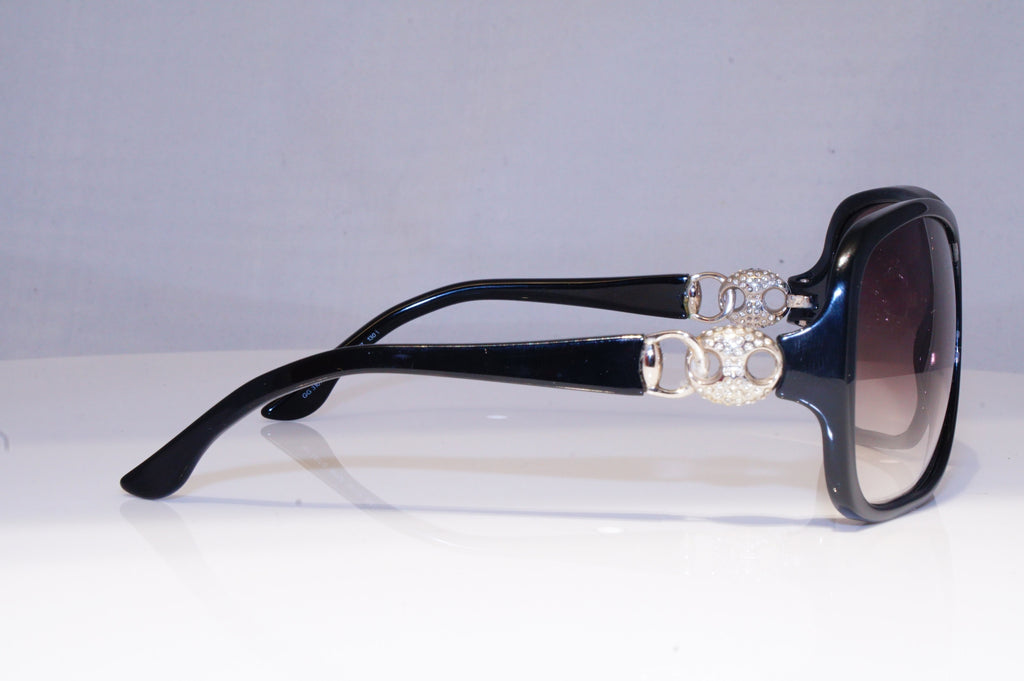 GUCCI Mens Diamante Designer Sunglasses Black Butterfly GG 3107 807LF 19831