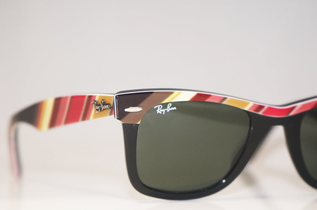 RAY-BAN Mens Unisex Designer Sunglasses Black Wayfarer RB 2143 1027 16072