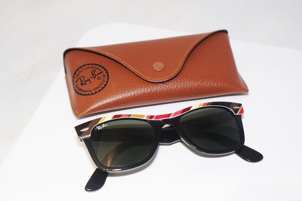RAY-BAN Mens Unisex Designer Sunglasses Black Wayfarer RB 2143 1027 16072
