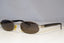 GUCCI Mens Womens Vintage Designer Sunglasses Black Rectangle GG 1640 E4W 20465