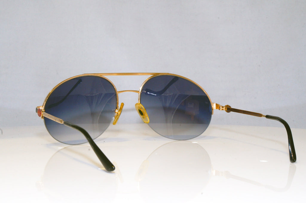 BUGATTI Mens Vintage 1990 Designer Sunglasses Gold Aviator 251 GLD 17615
