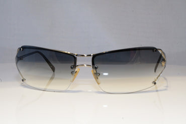 VERSACE Mens Womens Designer Sunglasses Silver Wrap N36 89M/560 20470