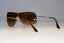 RAY-BAN Mens Designer Sunglasses Gold Shield RB 3341 001/13 20457
