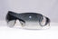 VERSACE Womens Diamante Designer Sunglasses Black Shield 4116-B GB1/8G 18762