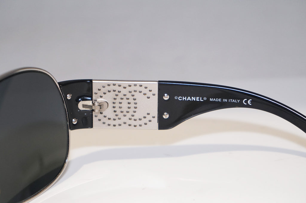 CHANEL Womens Designer Sunglasses Black Shield 4154 C127/87 15496