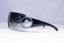 VERSACE Womens Diamante Designer Sunglasses Black Shield 4116-B GB1/8G 18762