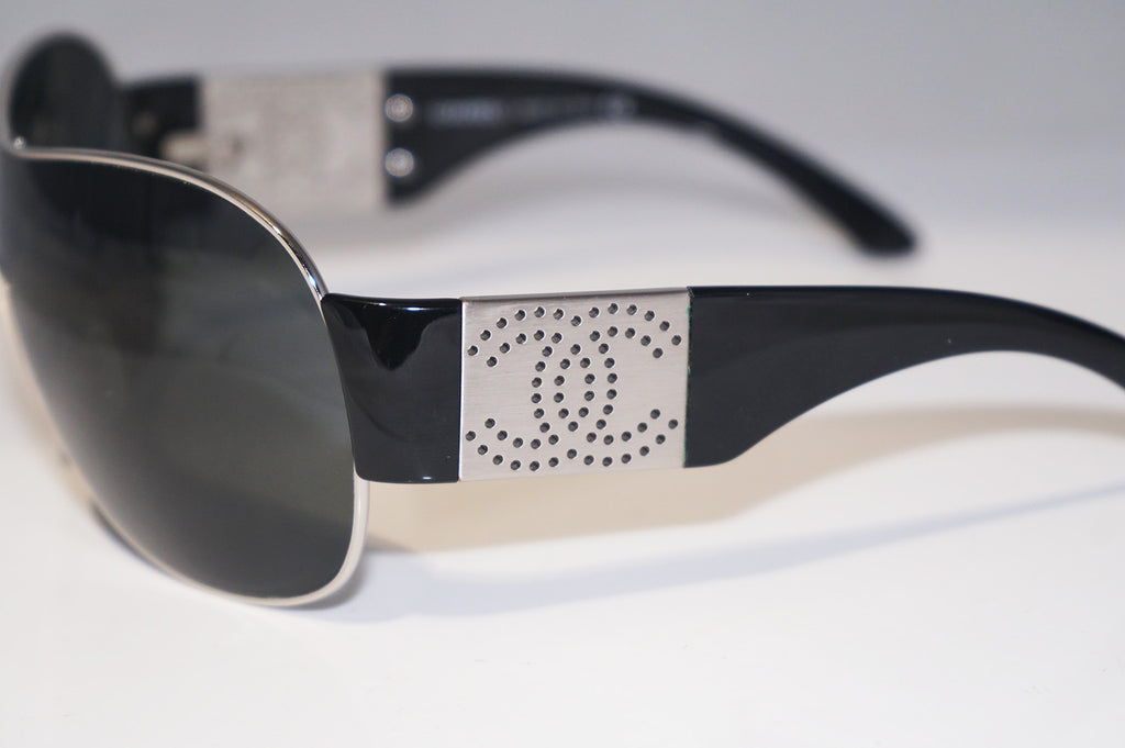 CHANEL Womens Designer Sunglasses Black Shield 4154 C127/87 15496