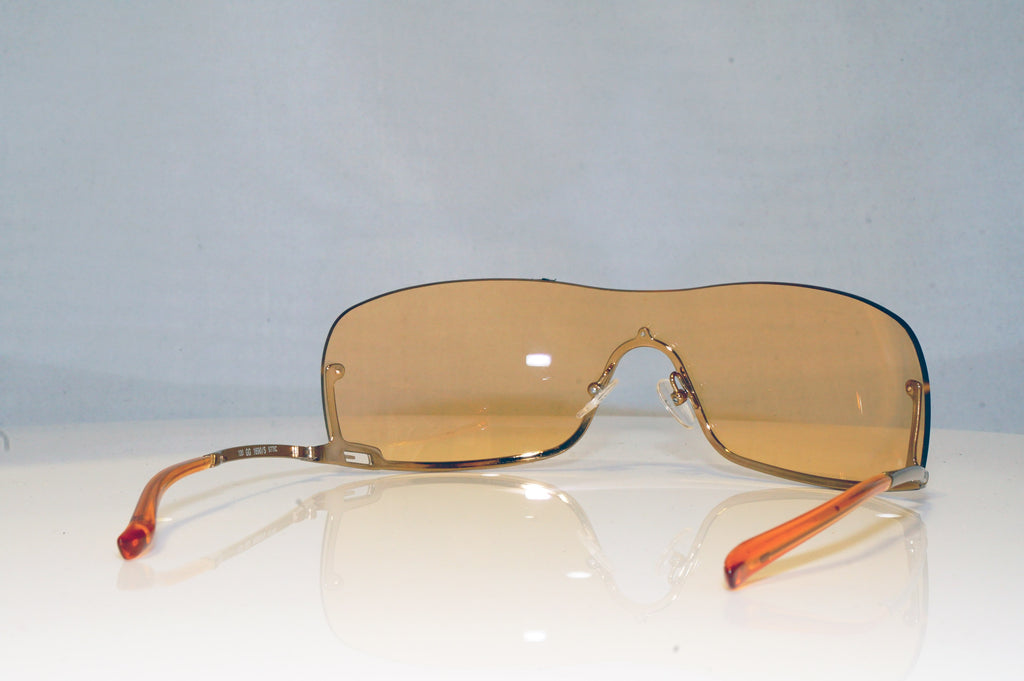 GUCCI Mens Vintage 1990 Designer Sunglasses Gold Shield GG 1690 577IC 17610