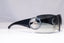 VERSACE Womens Diamante Designer Sunglasses Black Shield 4116-B GB1/8G 18762