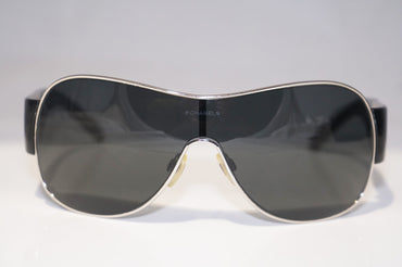 CHANEL Womens Designer Sunglasses Black Shield 4154 C127/87 15496