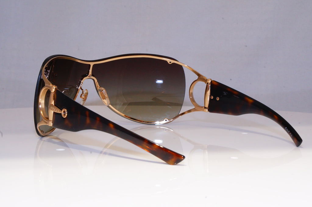 GUCCI Womens Designer Sunglasses Brown Shield GG 2764 RERMH 19832