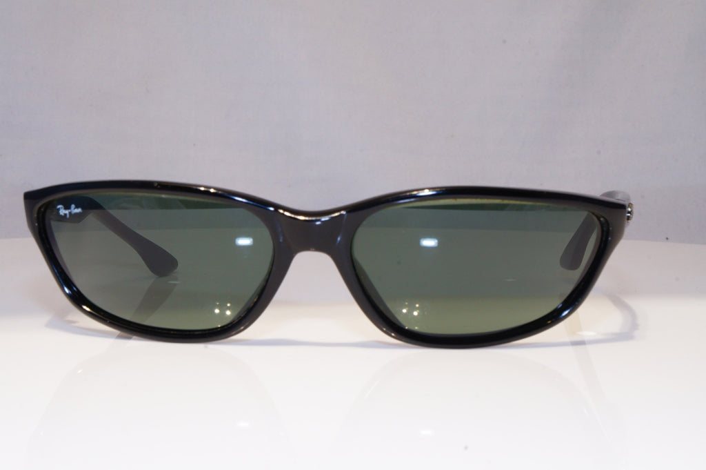 RAY-BAN Mens Vintage 1990 Sunglasses Black Rectangle W3095 PREDATOR 20653