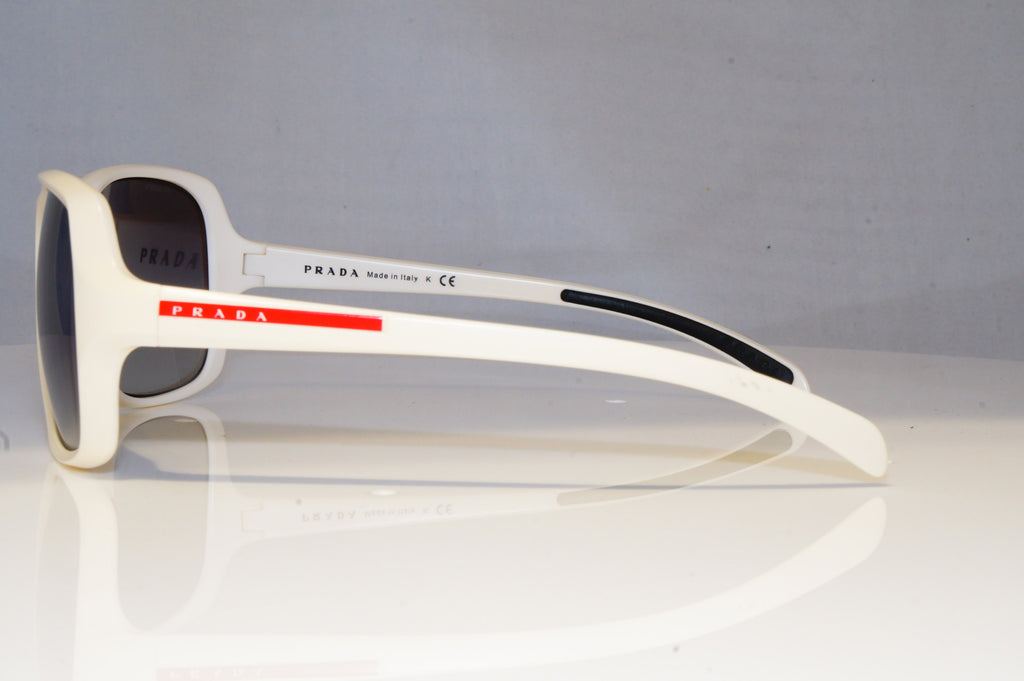PRADA Mens Designer Sunglasses White Square SPS 07L ZVG-3M1 20460